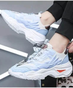 Men’s Breathable Running Shoes Versatile Student Trendy Shoes