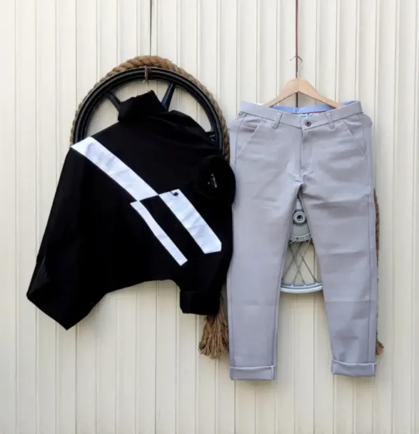 Men’s Designer Lycra Pant Shirt Combo
