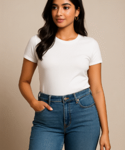 Skin Fit Blue Jeans
