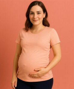 Pink Streachable Tshirt